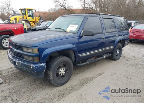 1999 Chevrolet Tahoe Ls z USA, uszkodzony, nr VIN 1GNEK13R3XR149807